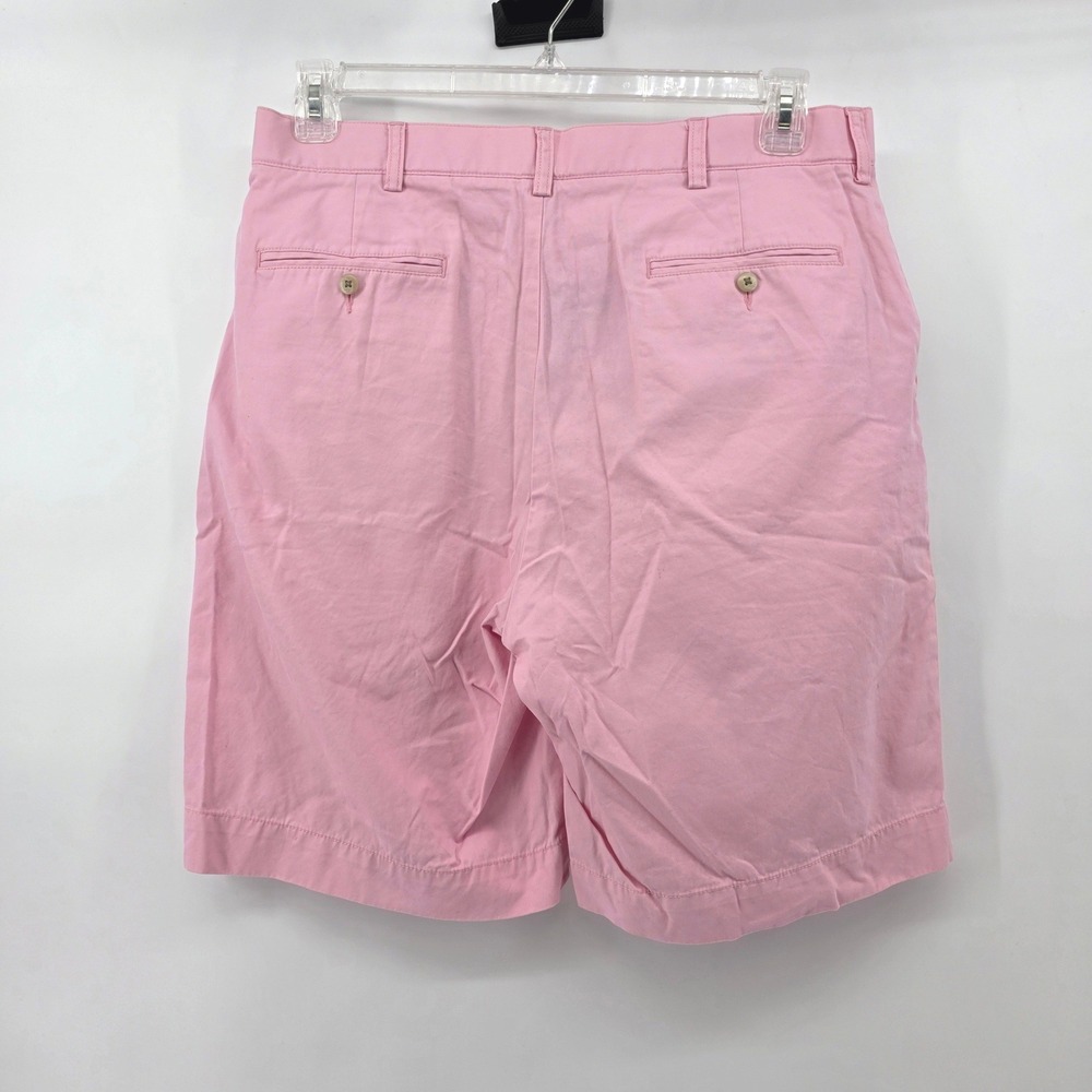 Polo Ralph Lauren Pink Chino Flat Front Shorts Mens Size 34 Preppy Golf - Picture 2 of 7
